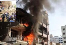 कराची में सिलेंडर विस्फोट से इमारत ढही,मलबे में दबकर 16 लोगों की मौत