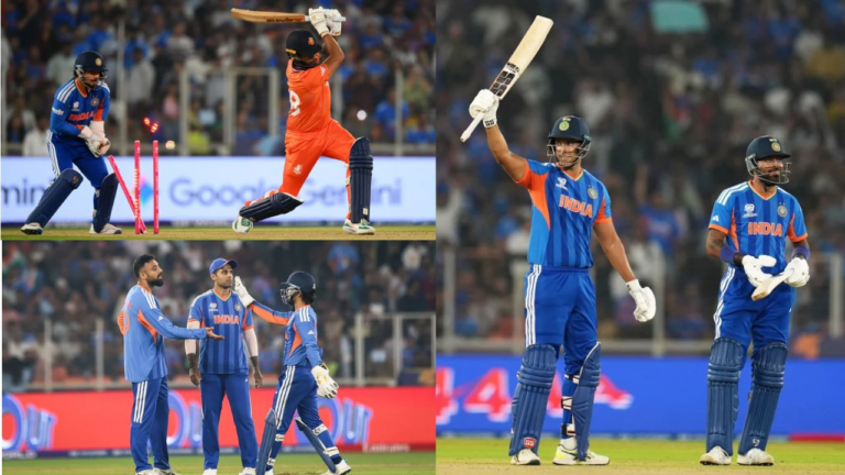 टी20 विश्व कप 2026: भारत ने नीदरलैंड्स को 17 रन से हराया